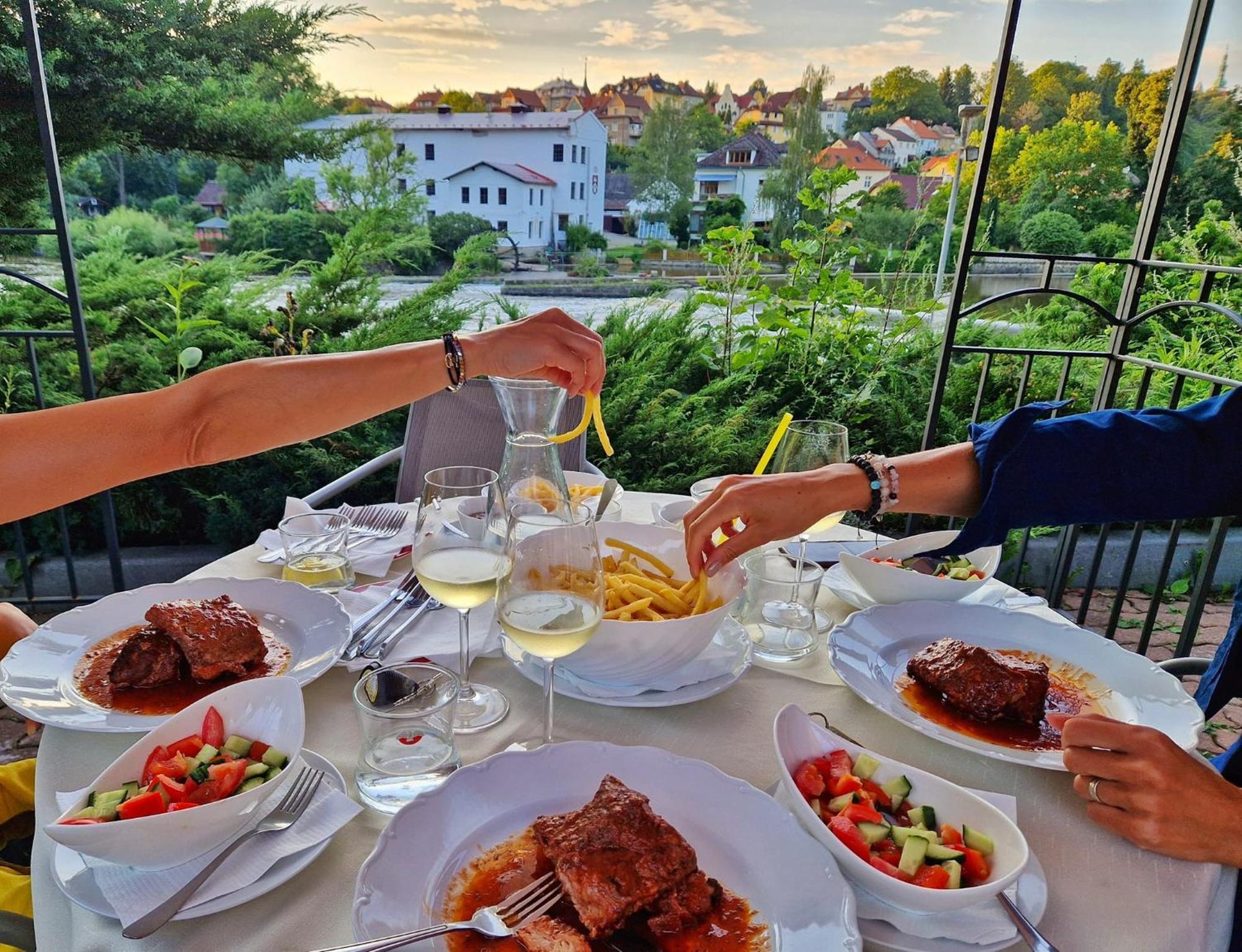 Romantik Hotel Eleonora Tábor Exteriér fotografie