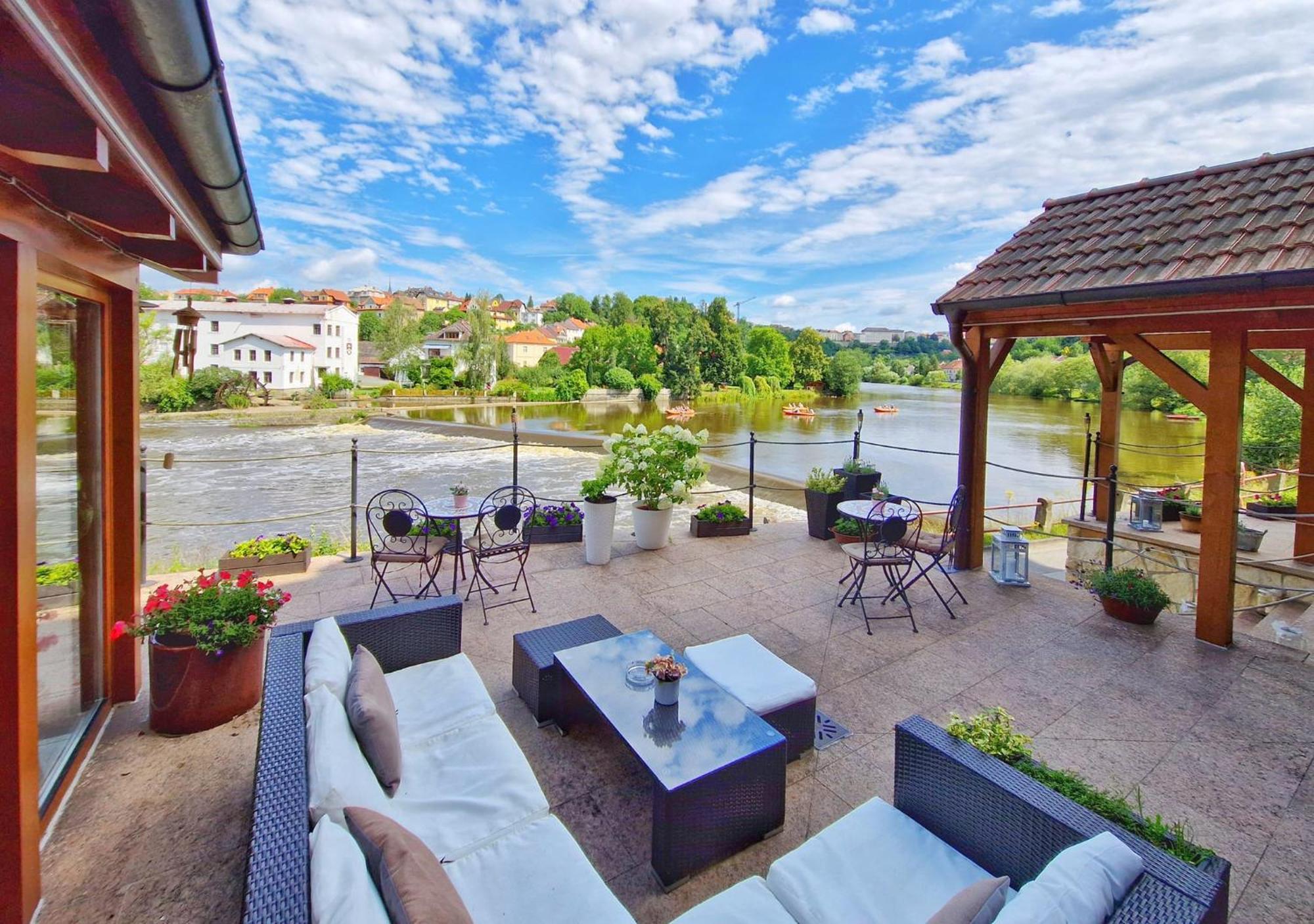 Romantik Hotel Eleonora Tábor Exteriér fotografie
